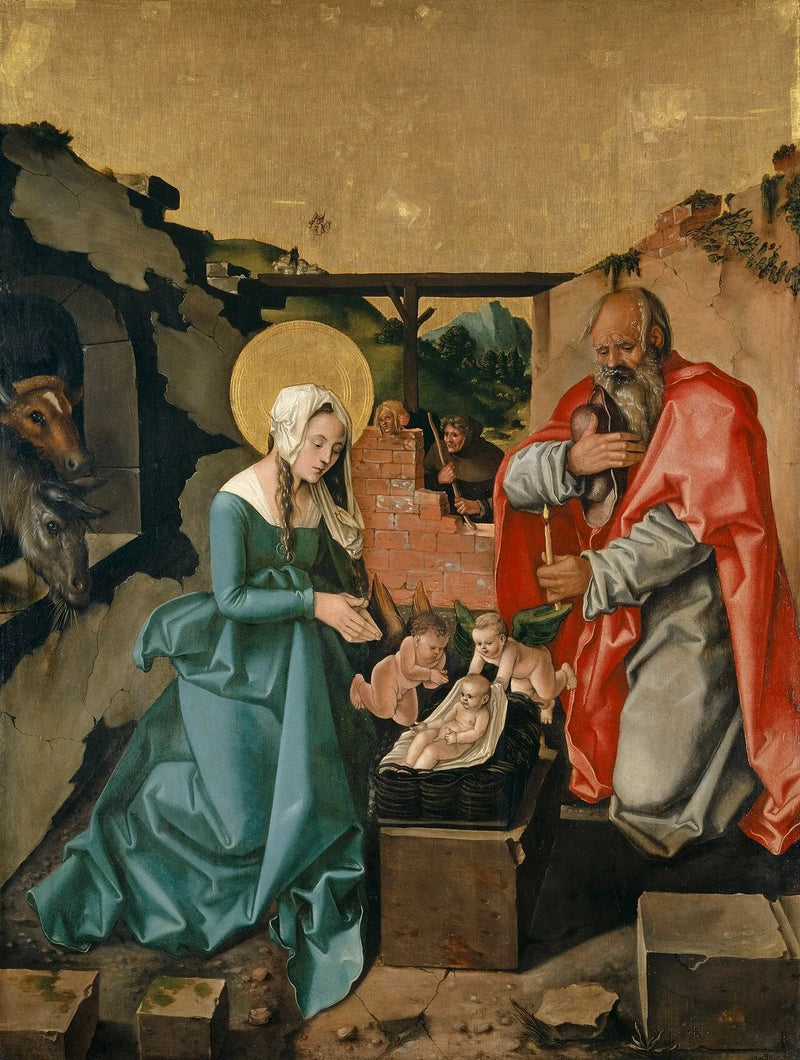 De Geboorte (Basel) - Hans Baldung Grien