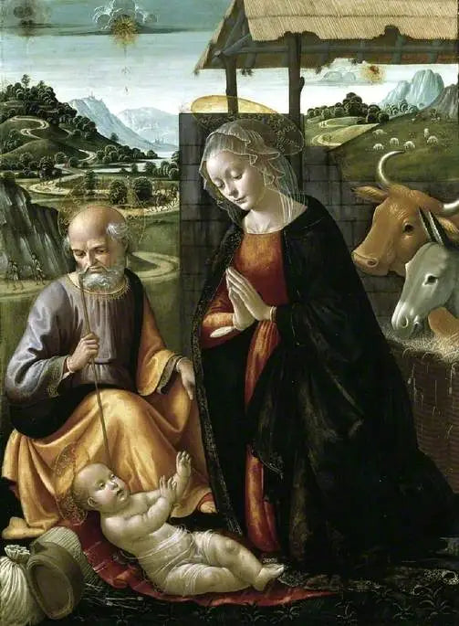 De Geboorte - Domenico Ghirlandaio
