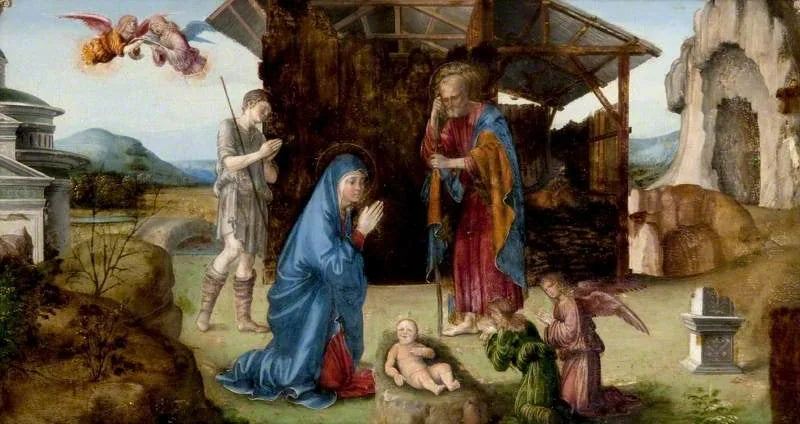 De Geboorte van Christus - Francesco Francia