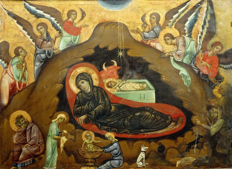 De Geboorte - Guido da Siena