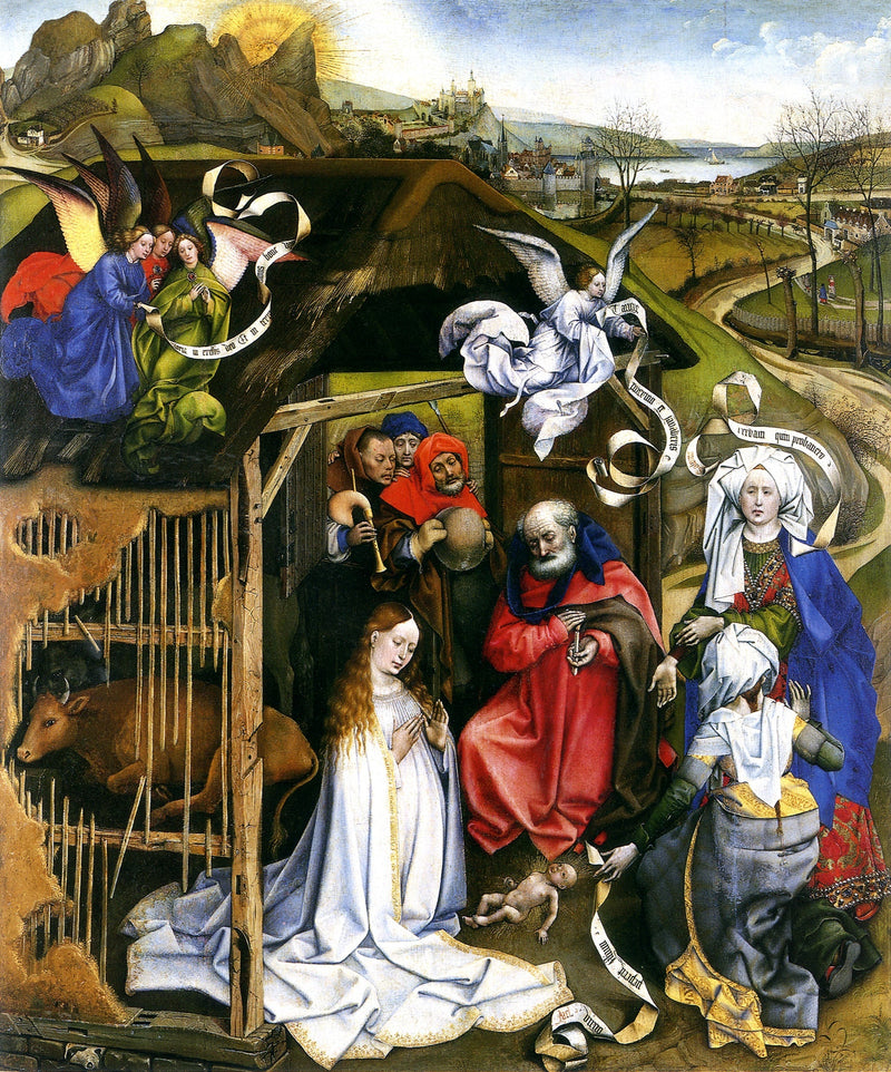De Geboorte - Robert Campin