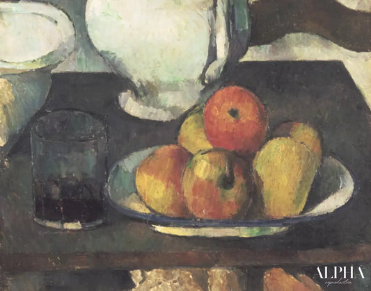 La nature morte avec des pommes - Paul Cézanne - Reproductions de tableaux et peintures haut de gamme