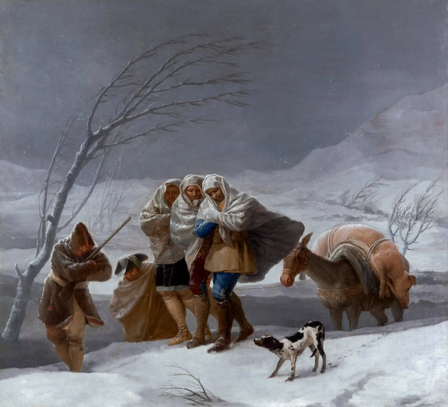De Sneeuw - Francisco de Goya