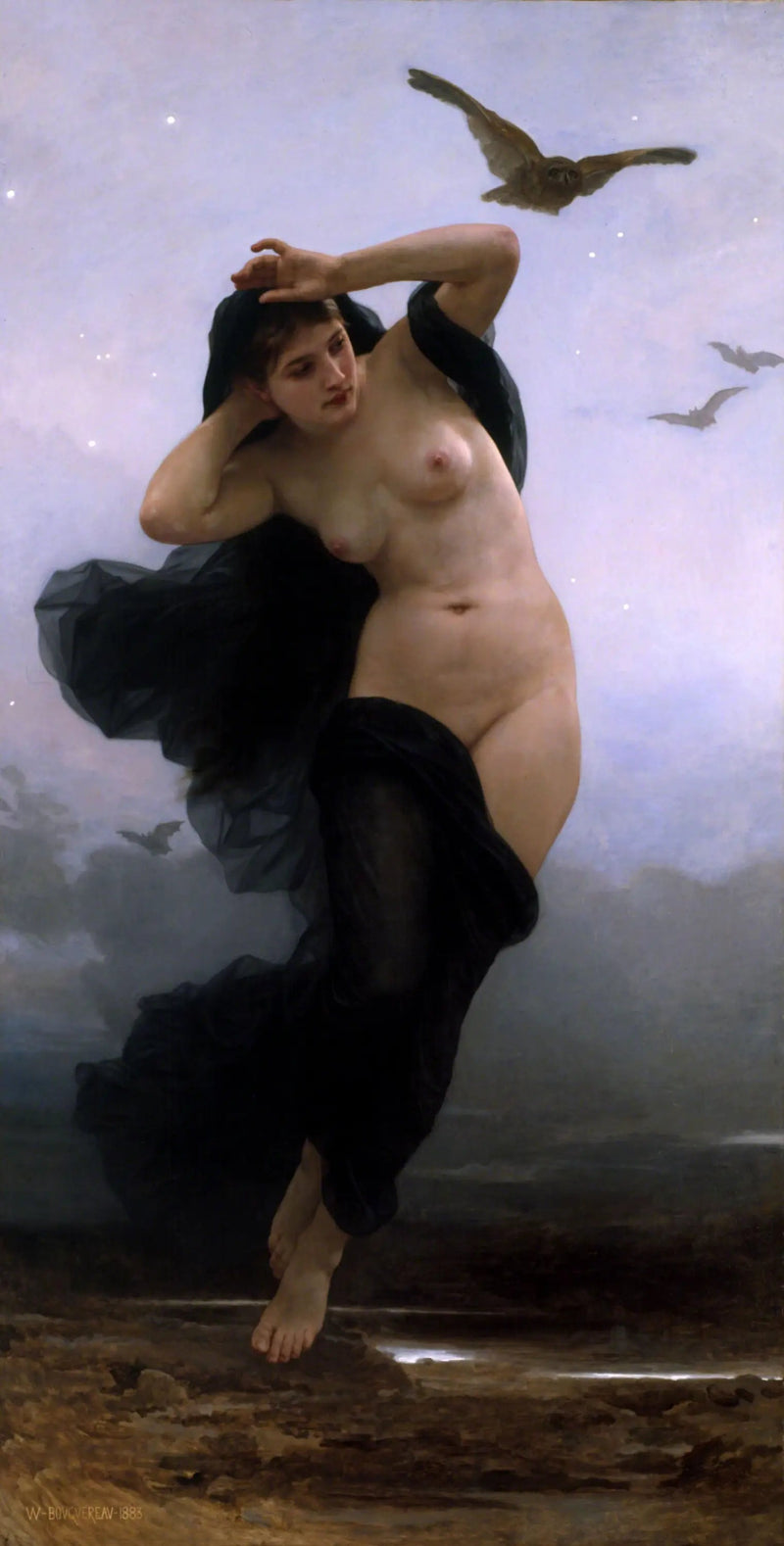 De Nacht - Bouguereau