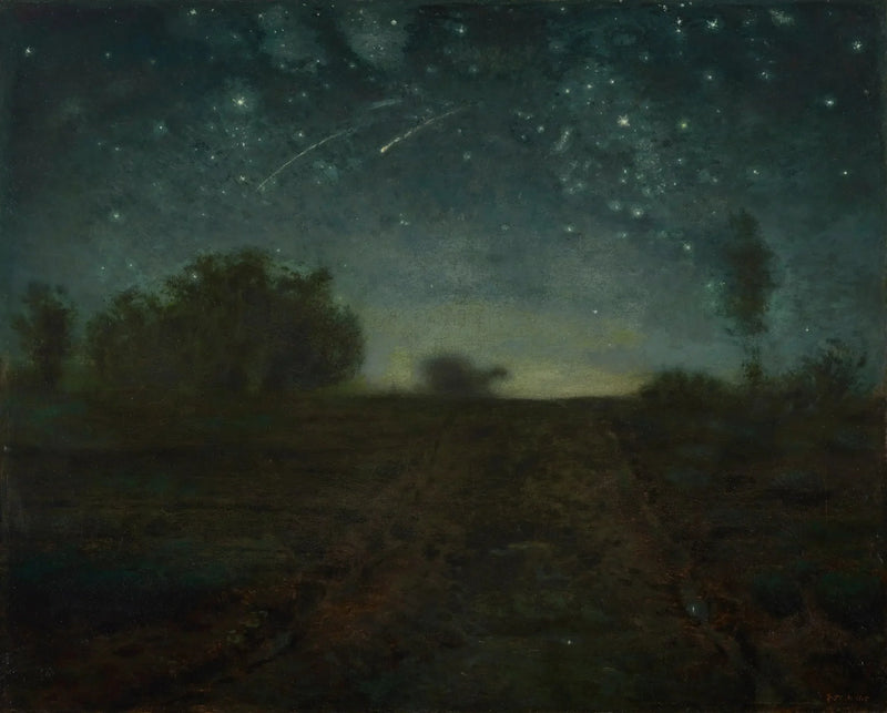 De Sterrennacht - Jean-François Millet