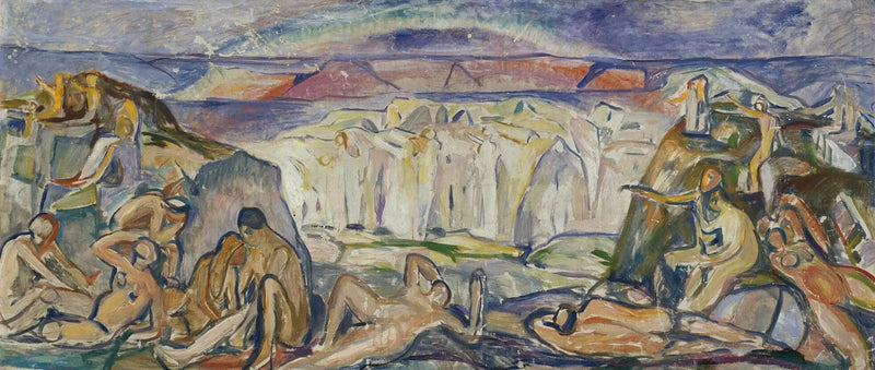 De Vrede en de Regenboog - Edvard Munch
