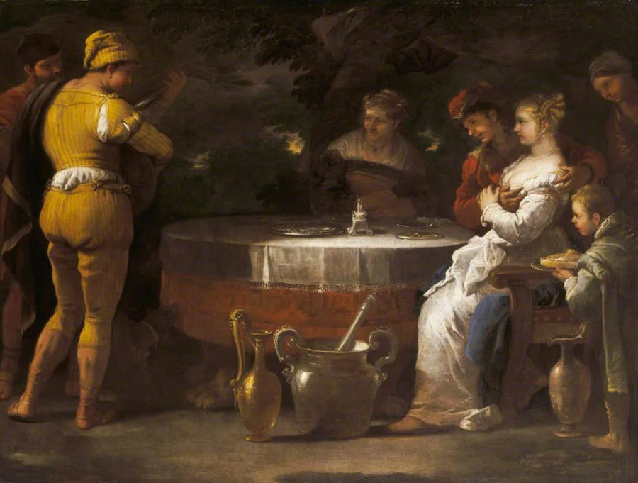 De gelijkenis van de verloren zoon: een turbulent leven - Luca Giordano