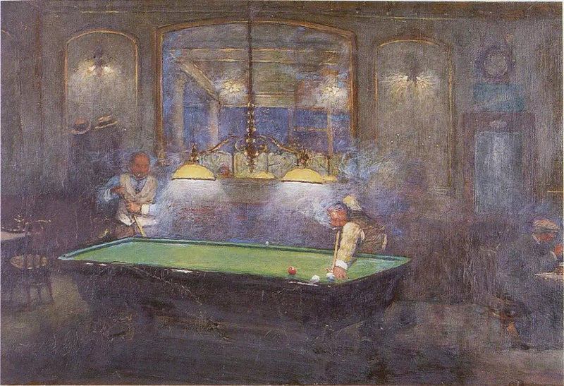 De biljartpartij - Jean Béraud

Source:
La Partie de billard - Jean Béraud