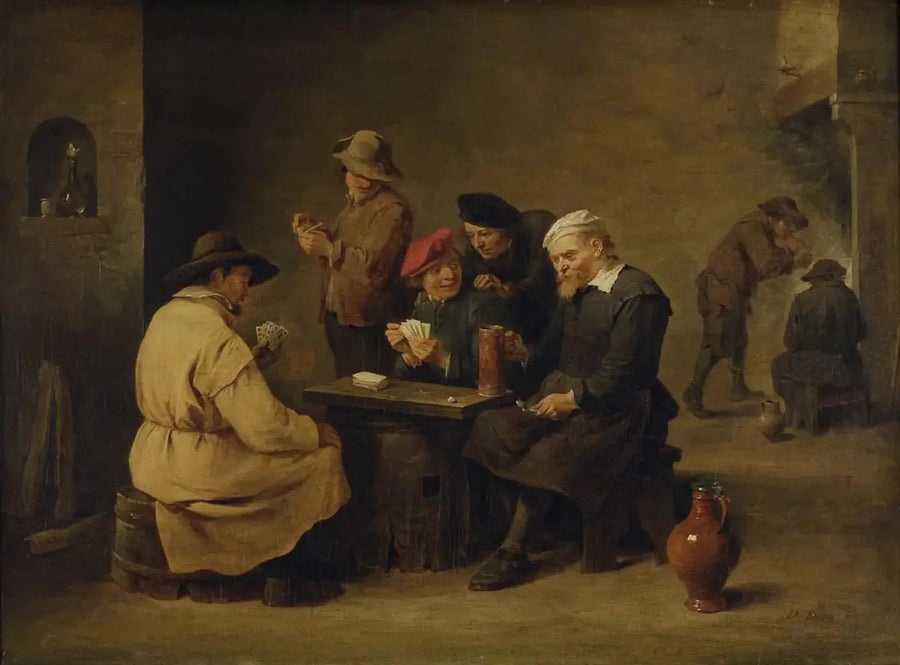 Het kaartspel - David Teniers de Jonge

Source:
La partie de cartes - David Teniers le Jeune