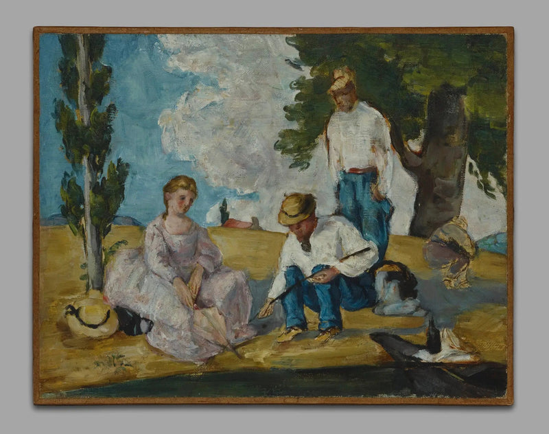 De Vispartij - Paul Cézanne