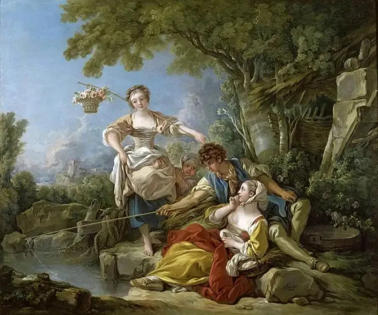 De visserij - François Boucher