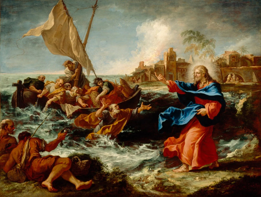 De wonderbaarlijke visserij - Sebastiano Ricci