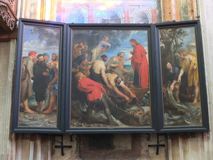 De wonderbaarlijke vangst, circa 1618-1619 - Peter Paul Rubens