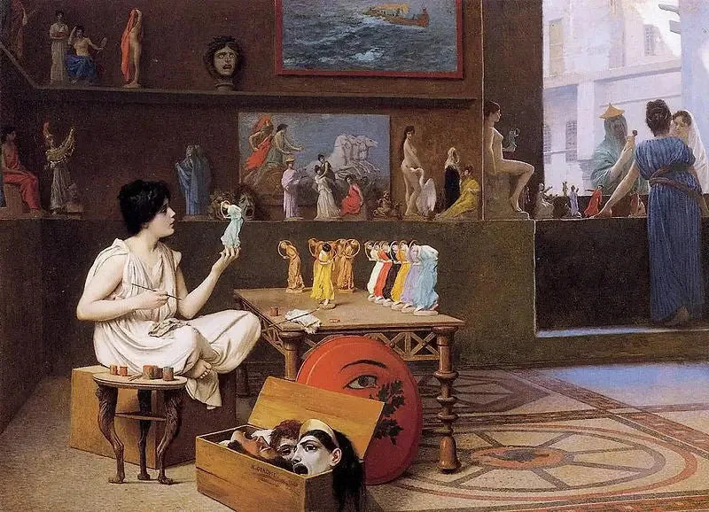 De schilderkunst die leven inblaast in de sculptuur - Jean-Léon Gérôme