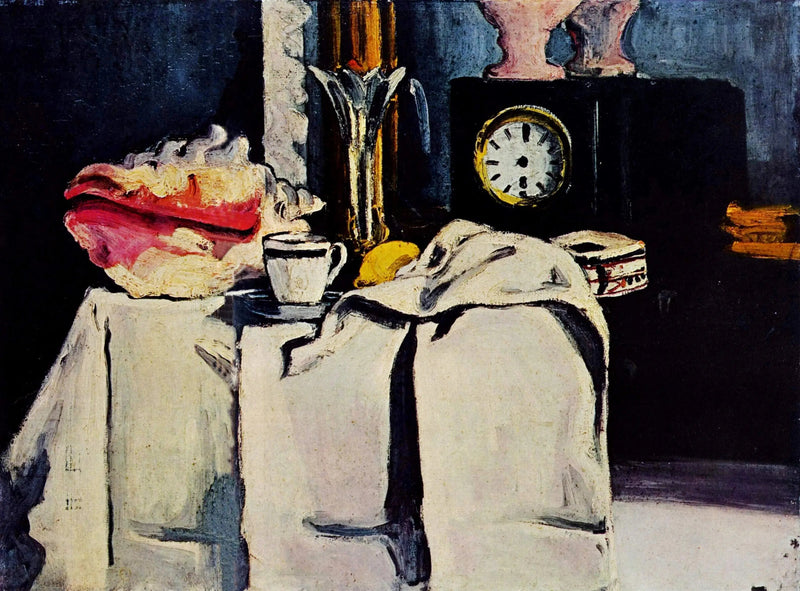 De zwarte klok - Paul Cézanne
