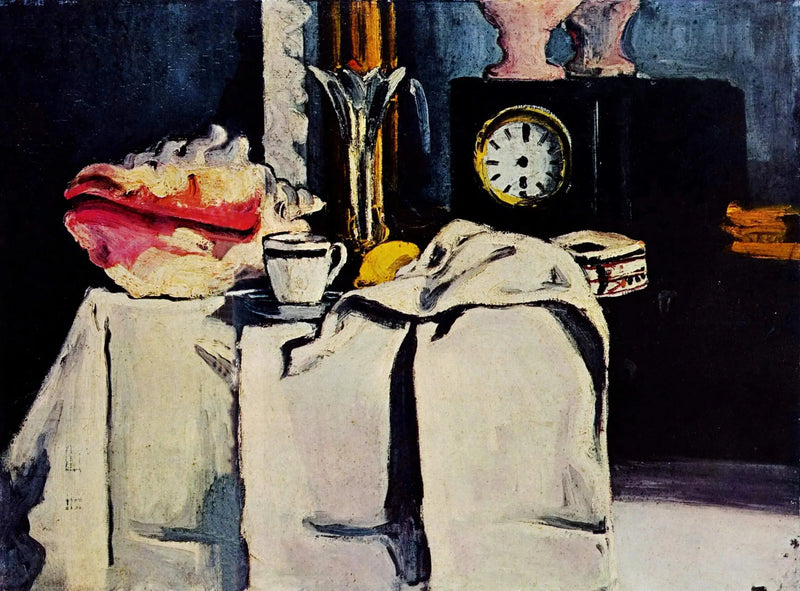 De zwarte klok - Paul Cézanne