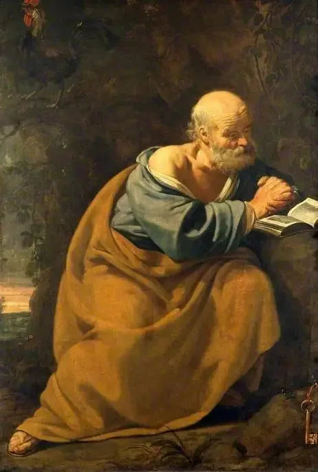 De Boetedoening van Sint Pieter - Philippe de Champaigne