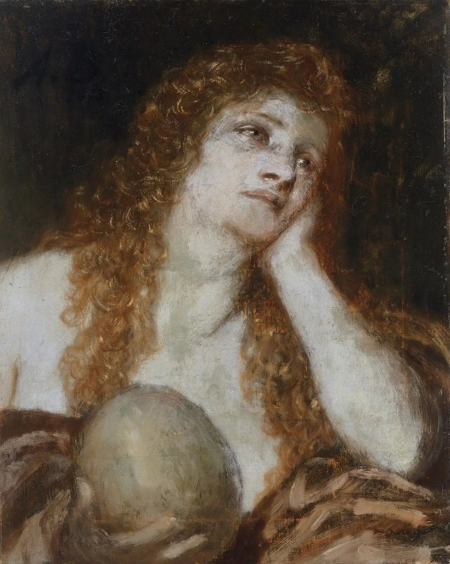 De boetvaardige Maria Magdalena - Arnold Böcklin

Source:
La pénitente Marie-Madeleine - Arnold Böcklin