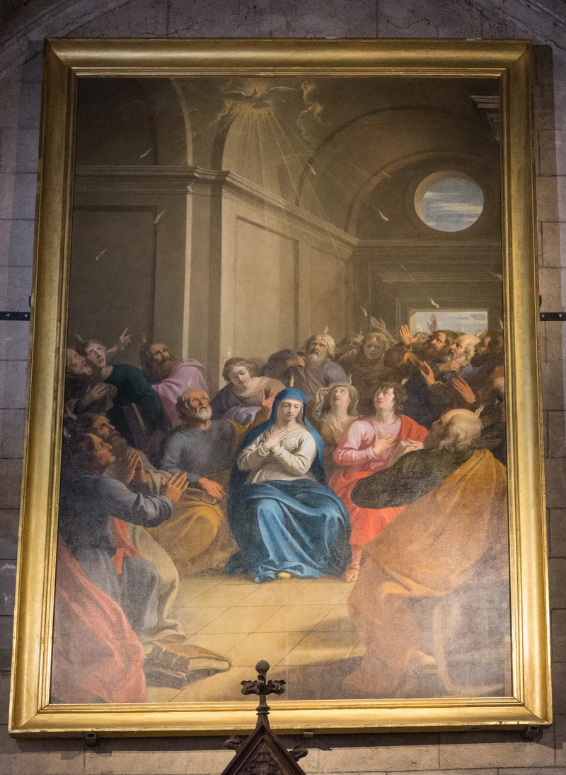Pinkster of de neerdaling van de Heilige Geest - Philippe de Champaigne