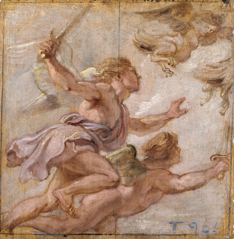 De Achtervolging van de Harpijen - Peter Paul Rubens