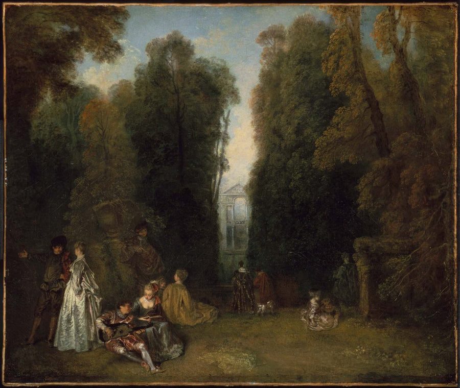 De Perspectief - Antoine Watteau