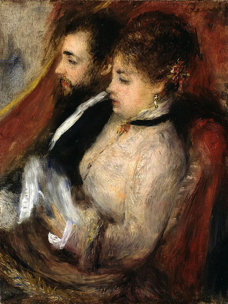 De kleine loge - Pierre-Auguste Renoir