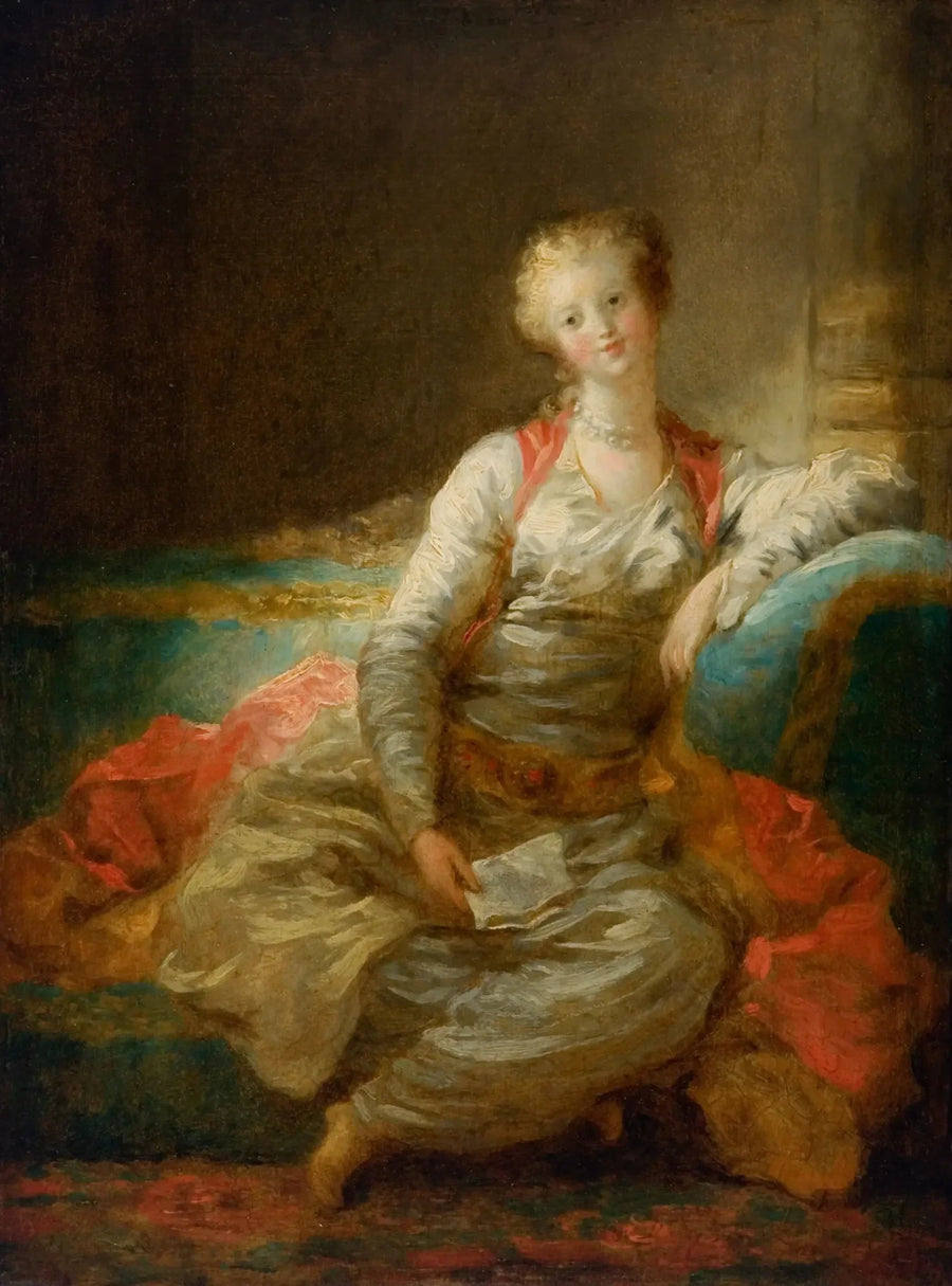 La Petite Sultane - Jean-Honoré Fragonard