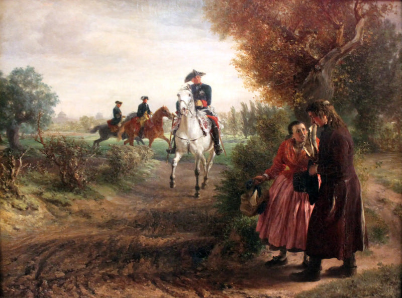 De petitie - Adolph von Menzel