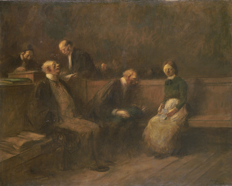 De petitie - Jean-Louis Forain