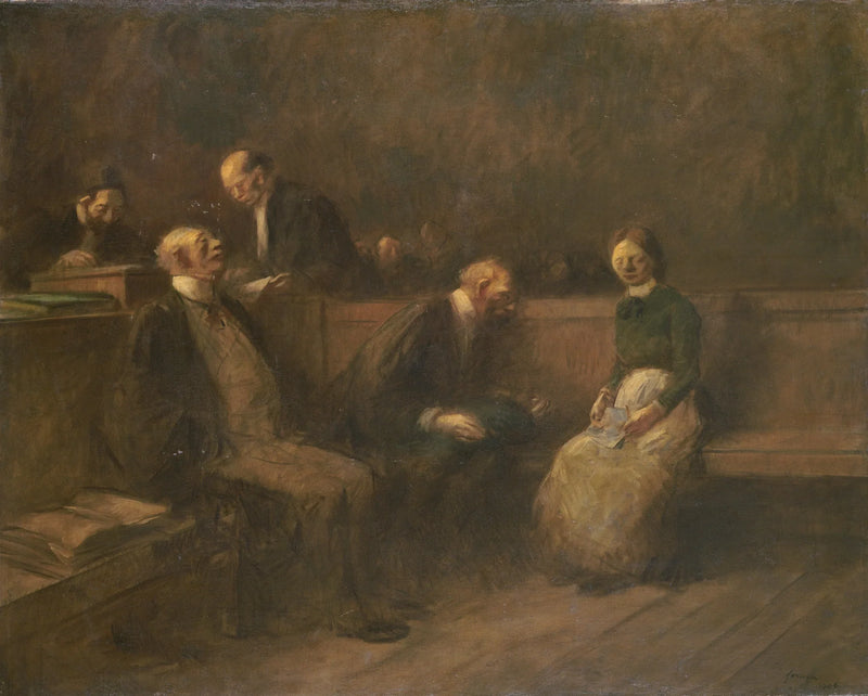 De petitie - Jean-Louis Forain