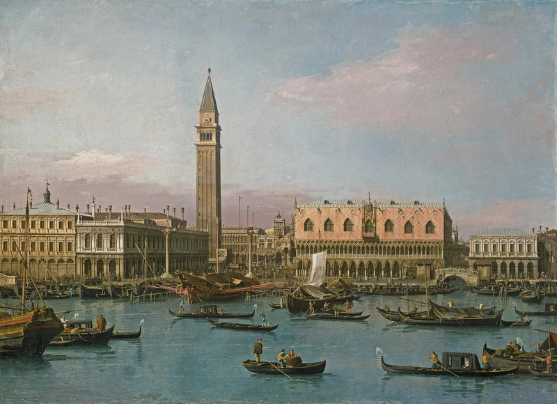 La Piazzetta en het Bacino di San Marco - Canaletto

Source:
La Piazzetta et le Bacino di San Marco - Canaletto