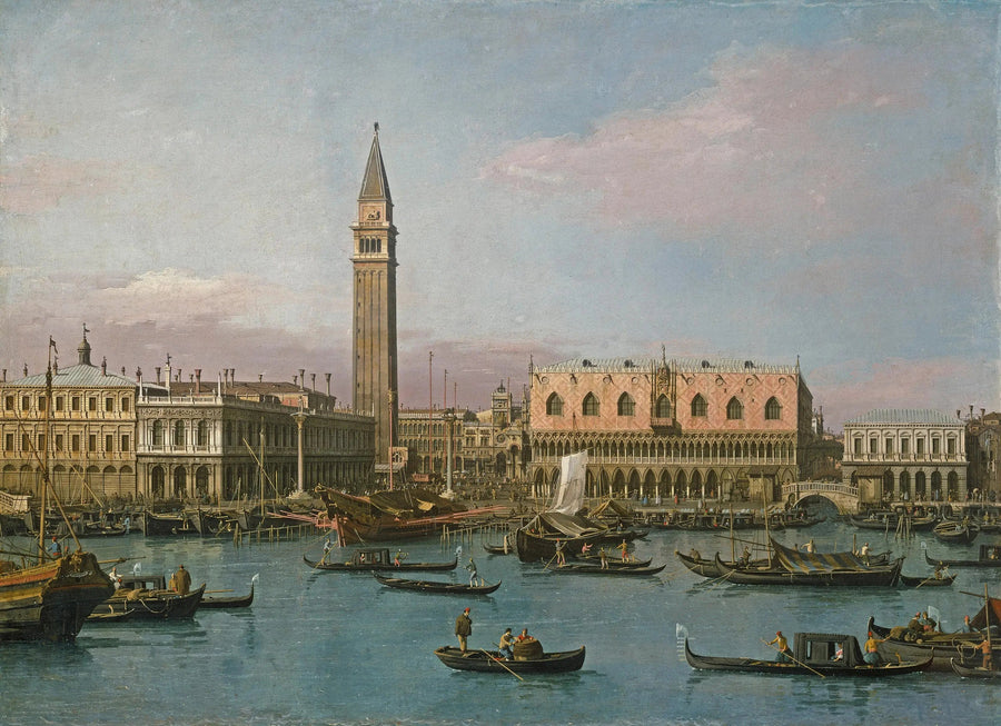 La Piazzetta en het Bacino di San Marco - Canaletto

Source:
La Piazzetta et le Bacino di San Marco - Canaletto