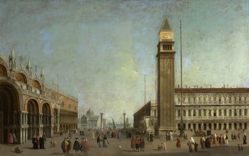 La Piazzetta, Venetië - Canaletto