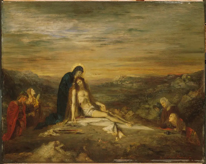 De Pietà - Gustave Moreau