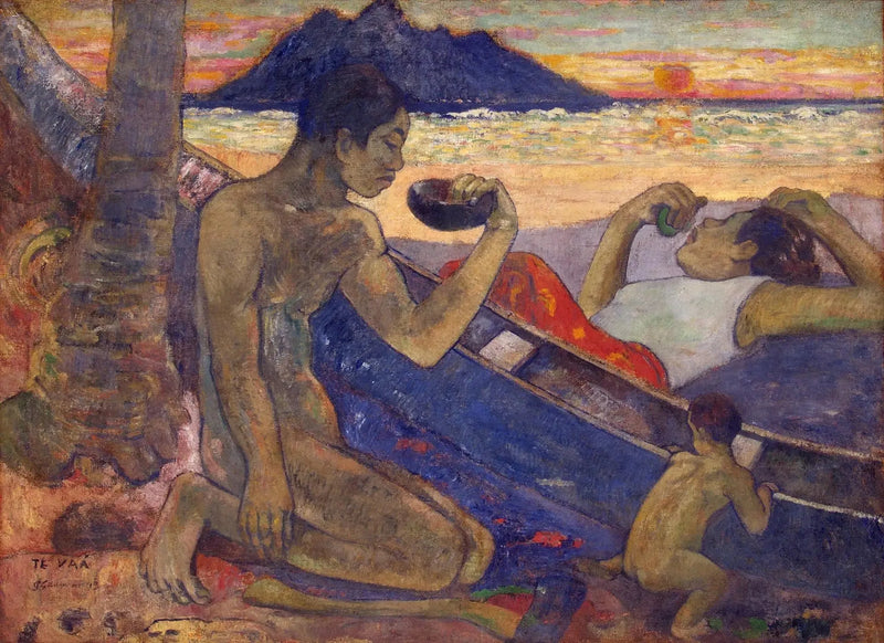 De kano - Paul Gauguin