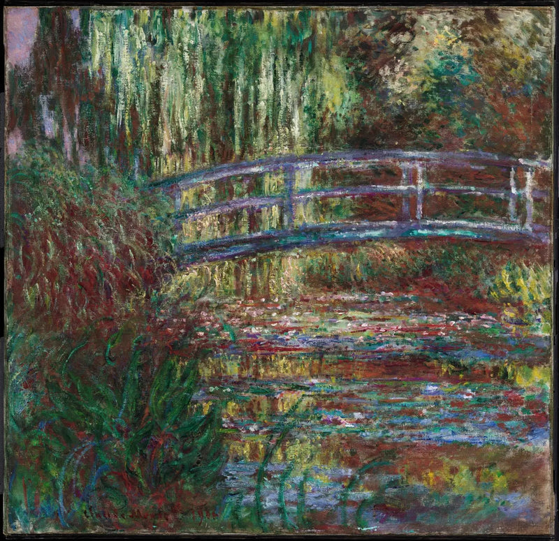 Het zwembad van Lily - Claude Monet