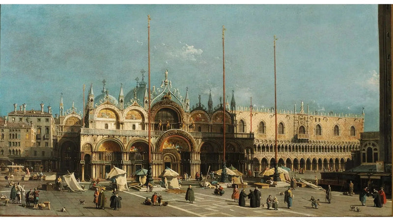 De Piazza San Marco in Venetië - Canaletto

Source:
La place Saint-Marc à Venise - Canaletto