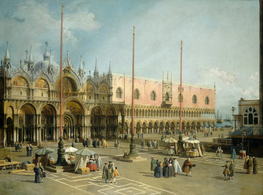 De Piazza San Marco in Venetië - Canaletto

Source:
La place Saint-Marc à Venise - Canaletto