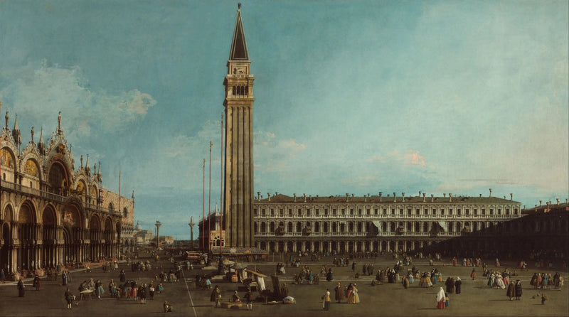 De Plaats Sint-Marc, Venetië - Canaletto

Source:
La Place Saint-Marc, Venise - Canaletto