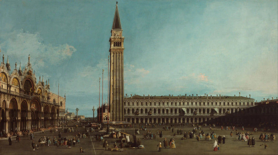 De Plaats Sint-Marc, Venetië - Canaletto

Source:
La Place Saint-Marc, Venise - Canaletto