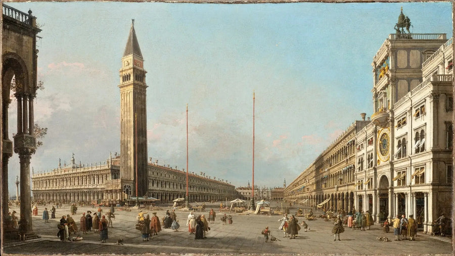 De Place Saint-Marc naar het zuiden en westen - Canaletto

Source:
La Place Saint-Marc vers le sud et l'ouest - Canaletto