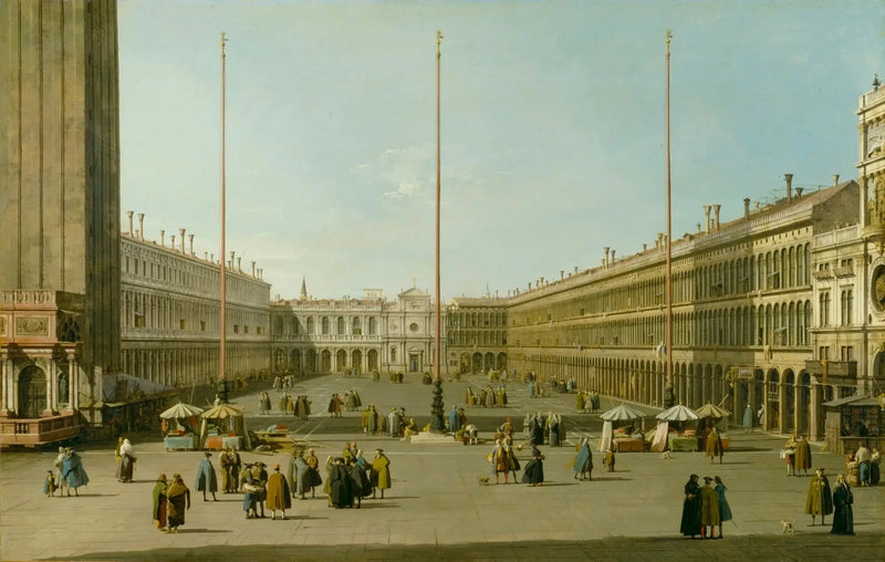 De Plaats Sint-Marc (Westzicht) - Canaletto

Source:
La Place Saint-Marc (Vue ouest) - Canaletto