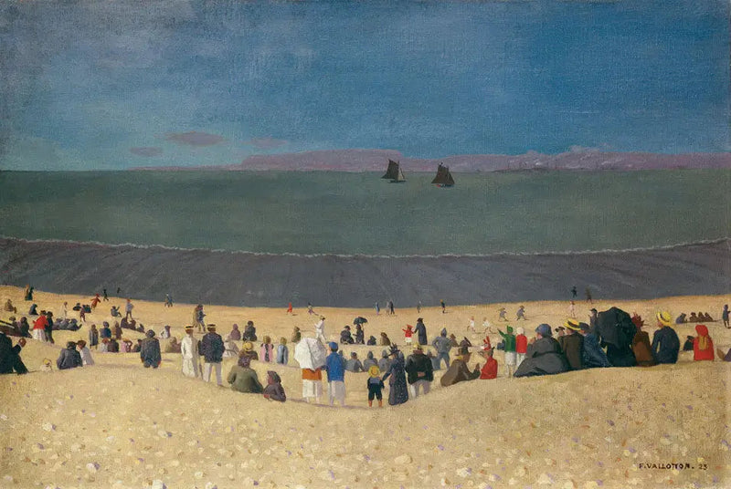Het strand in Honfleur - Félix Vallotton

Source:
La plage à Honfleur - Félix Vallotton