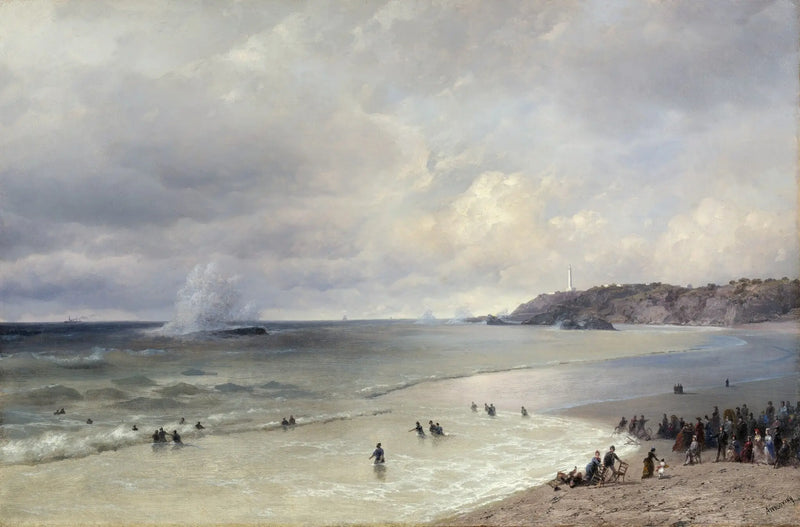 Het strand van Biarritz - Ivan Aïvazovski

Source:
La plage de Biarritz - Ivan Aïvazovski