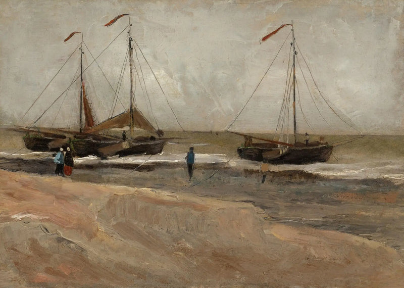 Het strand van Scheveningen - Vincent van Gogh