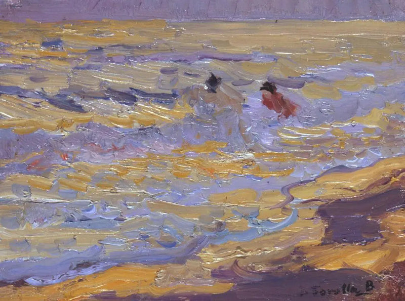 Het Strand, Valencia (Twee Zwemmers) - Joaquín Sorolla