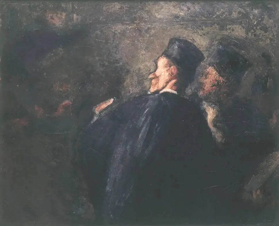 De Pleitspraak - Honoré Daumier