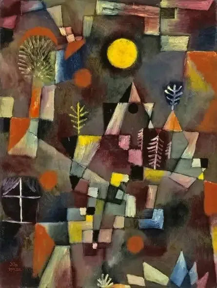 De volle maan - Paul Klee