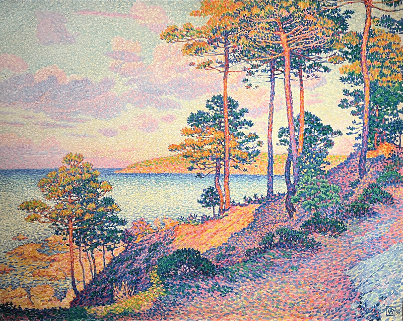 De punt van Saint-Pierre in Saint-Tropez - Théo van Rysselberghe
