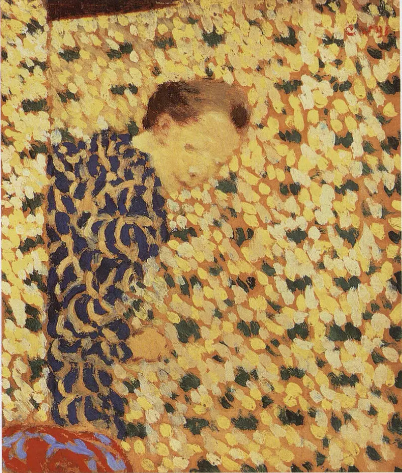 De opengesperrde deur - Édouard Vuillard